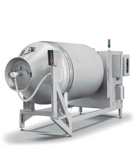 Kommersiell automatisk rustfritt st&aring;l 1000l rullende hydraulisk fj&aelig;rfemarinator Kyllingbiff Vakuum Kj&oslash;ttbeholdermaskin