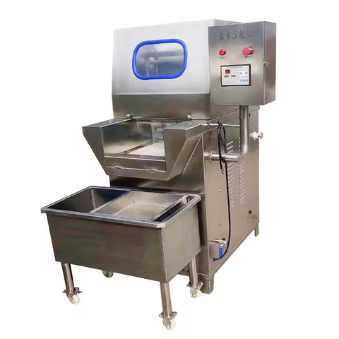 Macchina per iniezioni di carne fresca di pesce di manzo marinato con iniezione salina Macchina per iniezione di carne salata salata di carne di manzo Poulrty Pollo