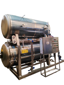 HYL Series Autoclave Water Spray Retort Sterilizer Autoclave Untuk Industri Makanan Autoclave Retort Sterilizer Retort Sterilizer Tuna Tin