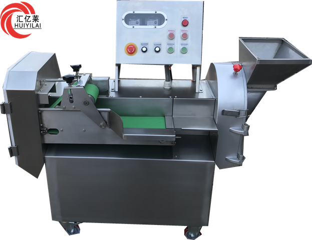 Penghiris Sayur Komersial Elektrik Mesin Pencincang Dadu Chopper Cube Cutter Mesin Pemotong Sayur Daun